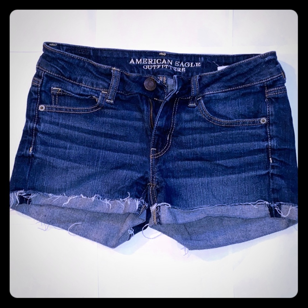 American Eagle Denim Jean Shorts 2